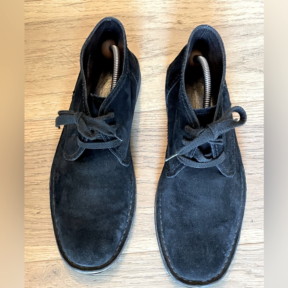 John Varvatos suede chukka boots